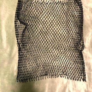 Festive/rave sequin vest